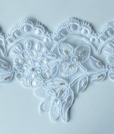Кружево свадебное Е182В 1/15 ярд Кружево свадебное Е182В 1/15 ярд
