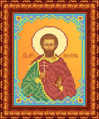 Канва для бисера КБИ-5079 Св. Валентин 12,5х17,5 см Канва для бисера КБИ-5079 Св. Валентин 12,5х17,5 см