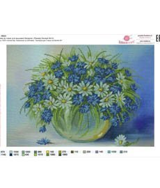 Рисунок на ткани для вышивания бисером ШвейТорг В624 Рисунок на ткани для вышивания бисером ШвейТорг В624