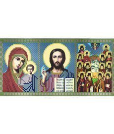 Рисунок на ткани для вышивания бисером ШвейТорг В349 Рисунок на ткани для вышивания бисером ШвейТорг В349