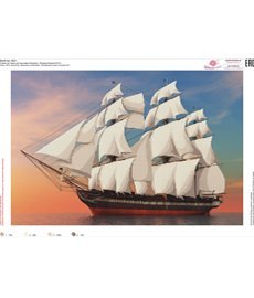 Рисунок на ткани для вышивания бисером ШвейТорг В431 Рисунок на ткани для вышивания бисером ШвейТорг В431