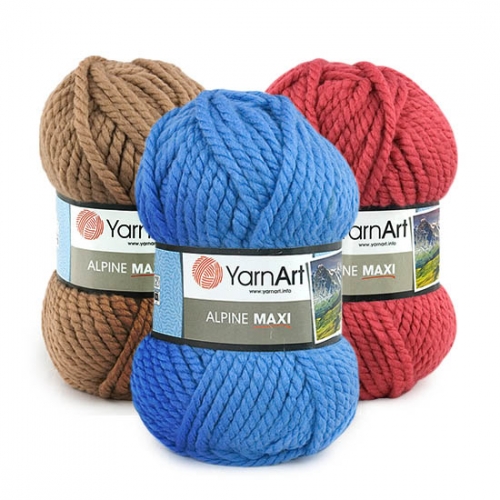 Пряжа Yarnart Alpine Maxi Пряжа Yarnart Alpine Maxi
