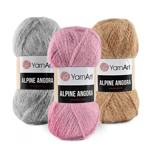 Пряжа Yarnart Alpine Angora Пряжа Yarnart Alpine Angora