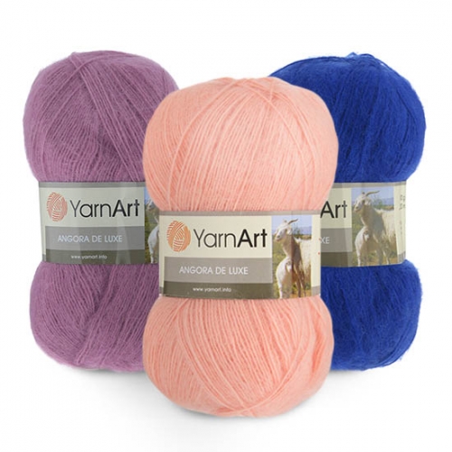 Пряжа Yarnart Angora De Luxe Пряжа Yarnart Angora De Luxe