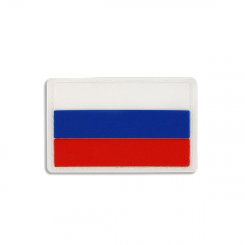 Аппликация виниловая на липучке "Флаг России", №8861 1/6 шт Аппликация виниловая на липучке "Флаг России", №8861 1/6 шт