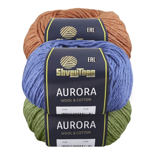 Пряжа ШвейТорг Aurora Пряжа ШвейТорг Aurora