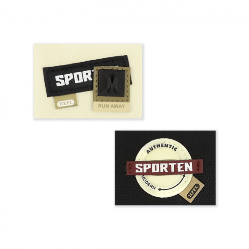 Бирка пришивная (№XH-75,76) 1/10 шт