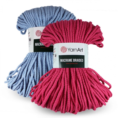 Пряжа Yarnart Macrame Braided Пряжа Yarnart Macrame Braided