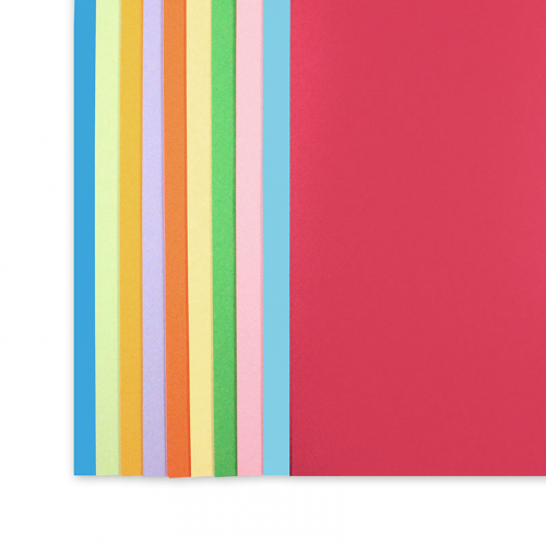 Бумага А4 (10 цветов) 80 гр 1/100 листов