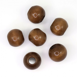 Бусы деревянные #25-414 д.24 мм 1/20 шт