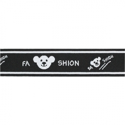 Резинка полиэстер "FA SHION" 3,8 см 1/25 ярд