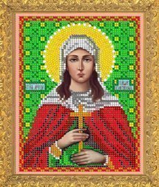 Рисунок на ткани для вышивания бисером 696М "Св. Павла" Рисунок на ткани для вышивания бисером 696М "Св. Павла"