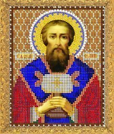 Рисунок на ткани для вышивания бисером 760М "Св.Василий" Рисунок на ткани для вышивания бисером 760М "Св.Василий"