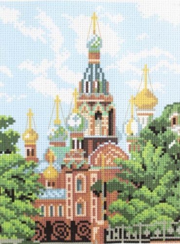 Набор для вышивания П13 "Купола Спаса" Набор для вышивания П13 "Купола Спаса"