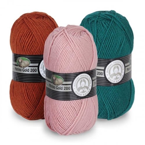 Пряжа Madame Tricote Merino Gold 200 Пряжа Madame Tricote Merino Gold 200
