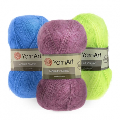 Пряжа Yarnart Mohair Classic Пряжа Yarnart Mohair Classic
