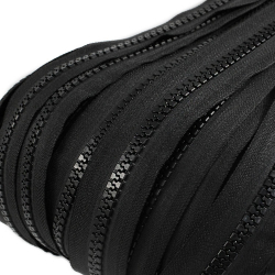 Молния трактор. рулонная Т.10 чёрный  90 м