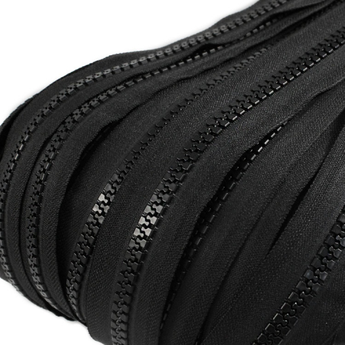 Молния трактор. рулонная Т.8 чёрный  90 м