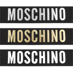 Резинка полиэстер "MOSCHINO" 4 см 1/25 ярд