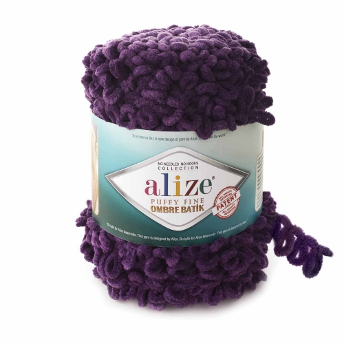 Пряжа Alize Puffy Fine Ombre Batik