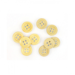 Пуговица деревянная #25-005/1/2 1,5 см  1/200 шт