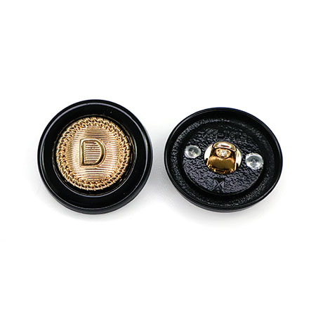 Пуговица металл. B30 22 мм, 1/20 шт