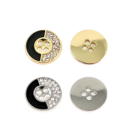 Пуговица со стразами B21-22 12мм 1/25 шт