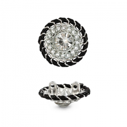 Пуговица со стразами и камнями (№14) 1/10 шт