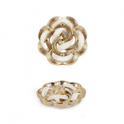 Пуговица со стразами и камнями (№20) 1/10 шт