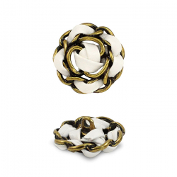 Пуговица со стразами и камнями (№21) 1/10 шт