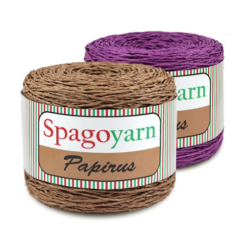 Бумажная пряжа Spagoyarn Papirus Бумажная пряжа Spagoyarn Papirus
