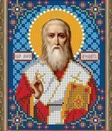 Рисунок на ткани для вышивания бисером 796М "Св. Дионисий" Рисунок на ткани для вышивания бисером 796М "Св. Дионисий"