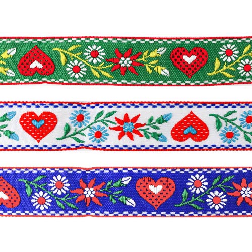 Тесьма №23460 2,2-2,5 cм 1/10 м Тесьма №23460 2,2-2,5 cм 1/10 м