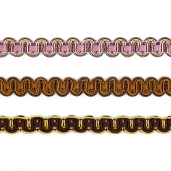 Тесьма №10669 ш.1,2 см 1/18,3 м