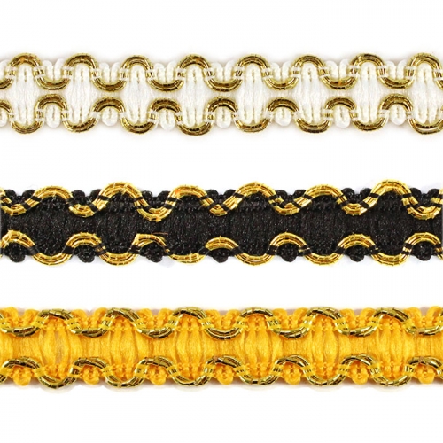 Тесьма №2771-01, 1,2 cм 1/20 ярд Тесьма №2771-01, 1,2 cм 1/20 ярд