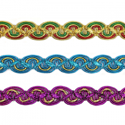 Тесьма №А8-1788 ш.1,7 см 1/13,7 м