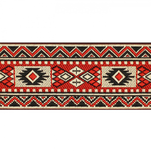 Тесьма жаккард №R4694 ш.5 см 1/9 м