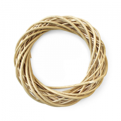 Венок из лозы натуральный цвет 30 см