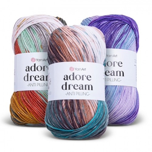 Пряжа Yarnart Adore Dream Пряжа Yarnart Adore Dream