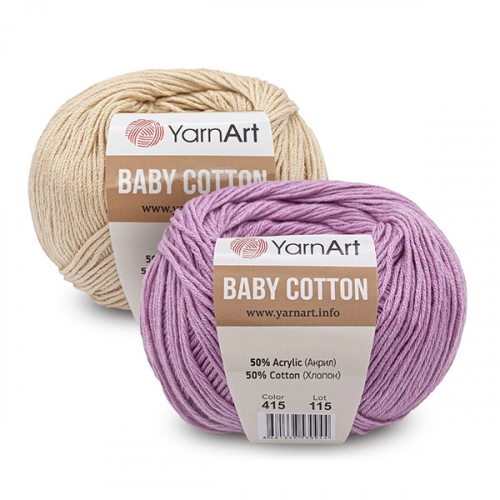 Пряжа YarnArt Baby Cotton Пряжа YarnArt Baby Cotton