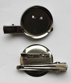 Заготовка-булавка+зажим DY-01 3 см Заготовка-булавка+зажим DY-01 3 см